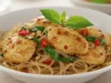 Basil Chicken with Vermicelli