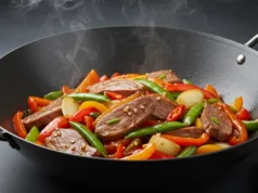 Duck and Pepper Stir Fry