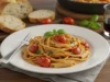 Easy Olive Oil, Tomato and Basil Pasta