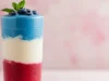 Red, White and Blue Protein Smoothie