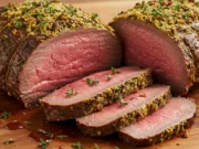 Roast Beef With Thyme and Fennel Crust