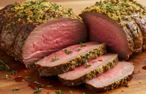 Roast Beef With Thyme and Fennel Crust