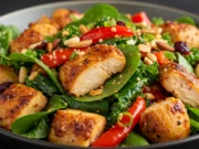 Spicy Warm Chicken Salad