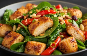 Spicy Warm Chicken Salad